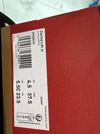 Puma Carina Pelle Donna 37.5 Nuove