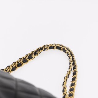 CHANEL Matelasse Chain Shoulder Bag Lamb Skin