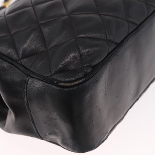 CHANEL Matelasse Chain Shoulder Bag Lamb Skin
