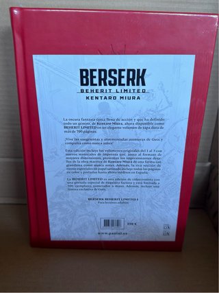 Berserk Beherit Limited precintado