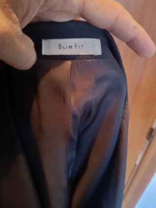Traje Slim Fit de El Corte Inglés Gris