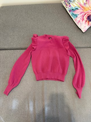 Jersey rosa con volantes talla XS