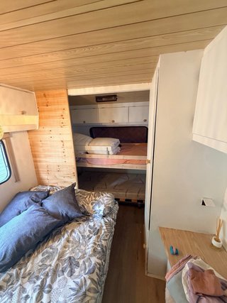 Caravana completa con avancé, cocina y trastero