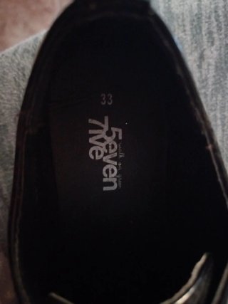Zapatos negros charol niño T.33