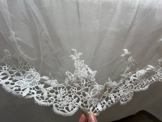 Capa de Novia Blanco Marfil