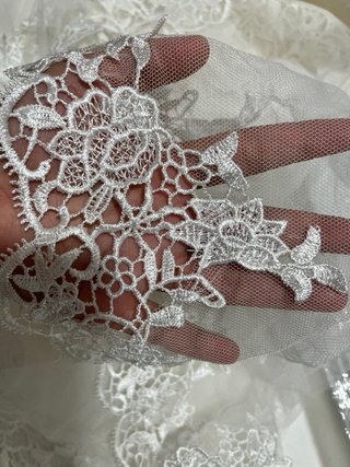 Capa de Novia Blanco Marfil