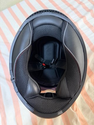 Casco LS2 STREAM II Negro/Rojo