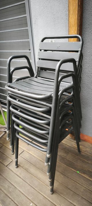 Conjunto 6 Sillas Terraza exterior