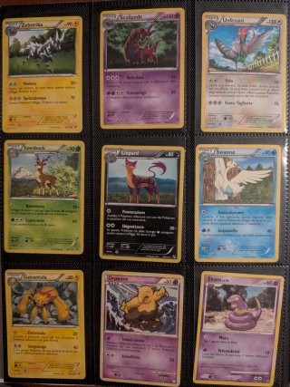 Lotto 54 carte Pokemon Vintage e Moderne