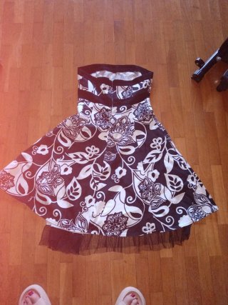 Vestido palabra de honor Talla 40
