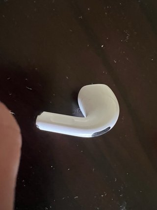 Casco izquierdoy base Apple Blancos AirPods de 3.ª
