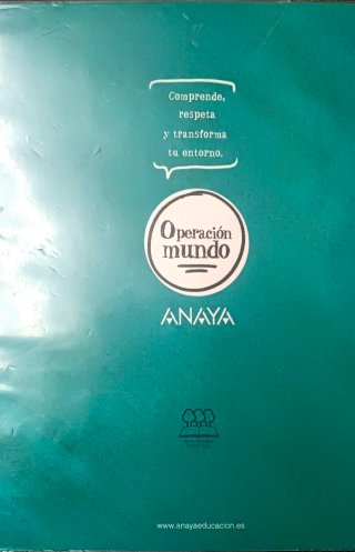 Lengua y Literatura, 4 ESO, Operación mundo