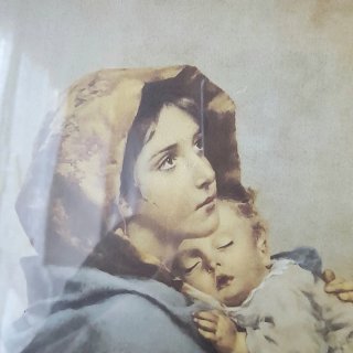 Quadro Sacro Madonna con Bambino