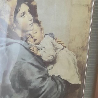 Quadro Sacro Madonna con Bambino