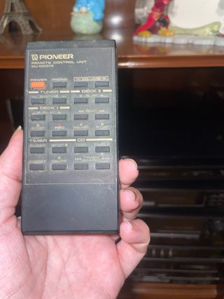 Equipo de música Pioneer negro