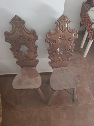 Scatola di legno antica per sigari
