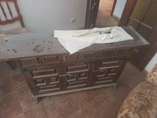 Scatola di legno antica per sigari