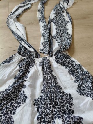 Mono corto estampado halter