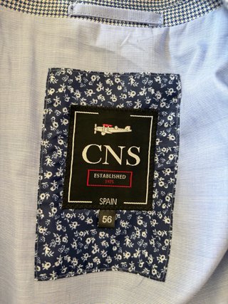 Americana CNS Talla 56 Azul