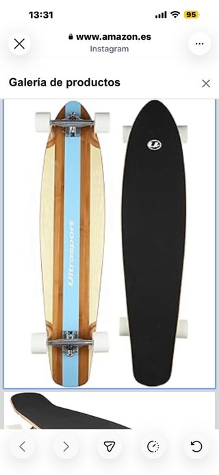 Longboard Ultrasport 4 ruedas