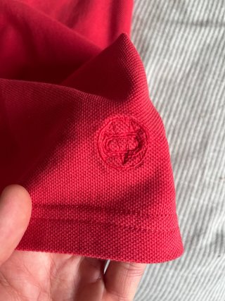 Polo Massimo Dutti Rojo