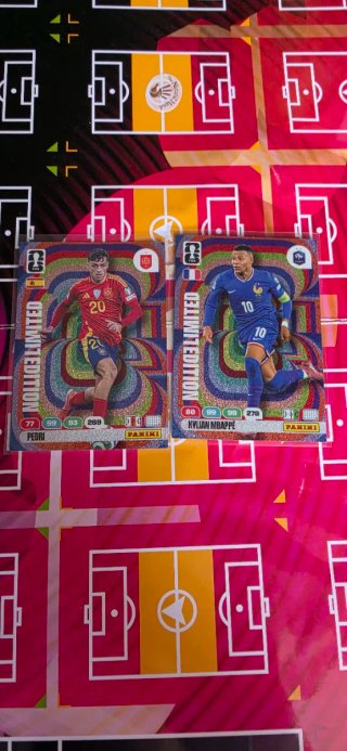 2 Ediciones Limitadas de Fútbol Panini