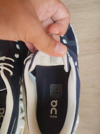 On Cloud 6 Zapatillas Hombre Azul/Blanco