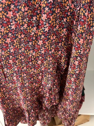 Vestido midi estampado flores Women Secret