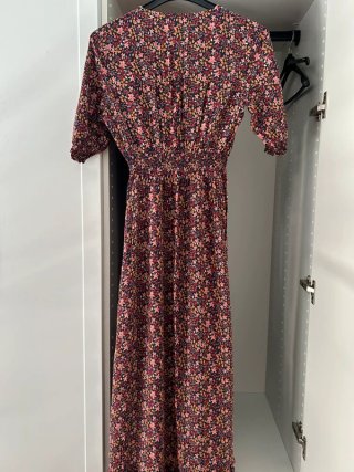 Vestido midi estampado flores Women Secret