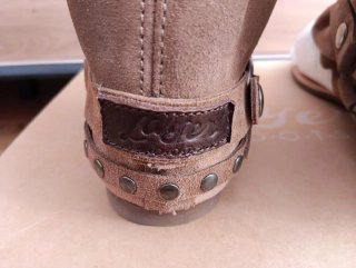 Sandalias Botín de Piel