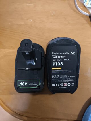 2 baterias nuevas