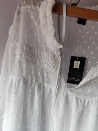 Blusa Esprit blanca talla M