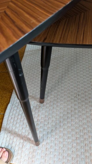 Tavoli Nido Ikea Lovbaken in Legno e Metallo