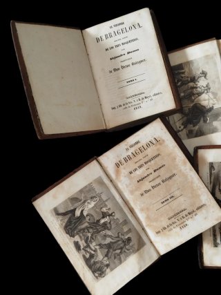 El Vizconde de Bragelona (1849-1850) Libro antiguo