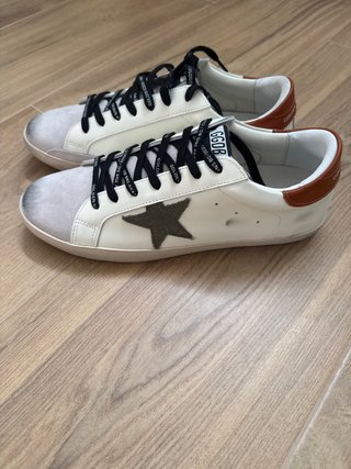 Zapatillas Golden Goose Blancas y Marrones
