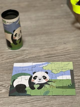 2 Puzzles Infantiles Tubo (24 piezas)