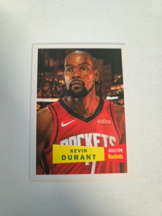 Kevin Durant Houston Rockets Topps Living NBA