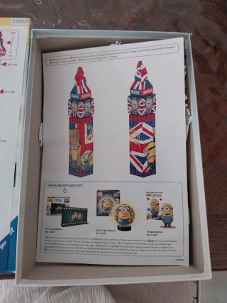 Puzzle 3D Ravensburger Big Ben Minions
