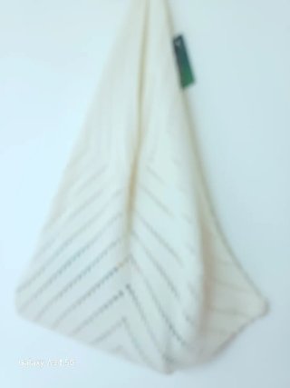 Bolso crochet beige