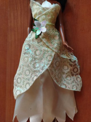 Muñeca Tiana Vestido Verde