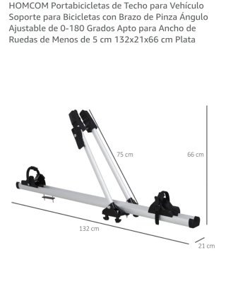 Barras de Techo y portabicicletas Aluminio