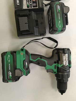 PACK HIKOKI 18V DV36DCWRZ TALADRO + 2 BAT 5.0AH