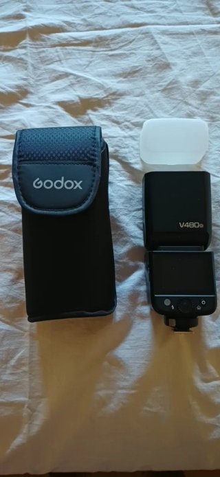 Flash Godox V480 per Olympus