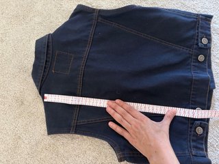 Chaleco vaquero azul Talla M