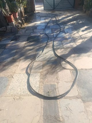 Manguera trifásica 6mm + neutro, 15 metros de long