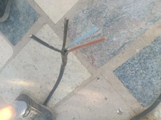 Manguera trifásica 6mm + neutro, 15 metros de long