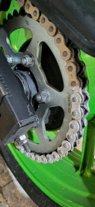 Kawasaki Z750 Verde 2007