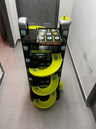Parking de coches grande