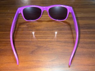 Gafas de sol niña negras y moradas