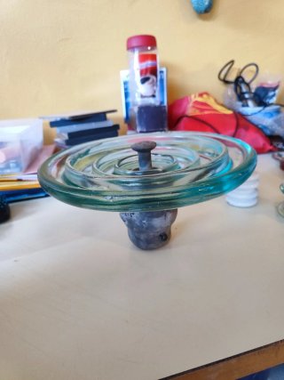 Aisladores Eléctricos Vidrio Antiguos